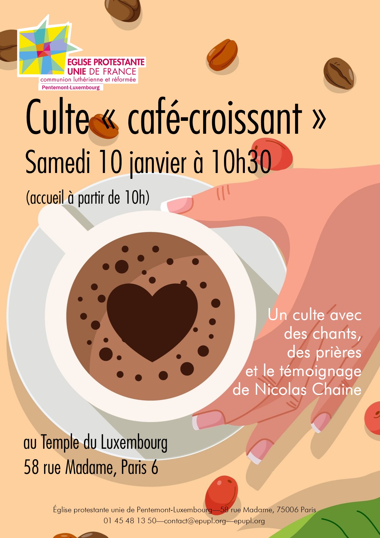 Culte Café-Croissant 2026