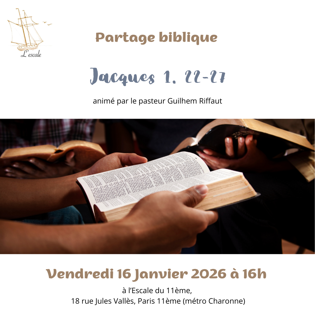Partage biblique Janvier 2026