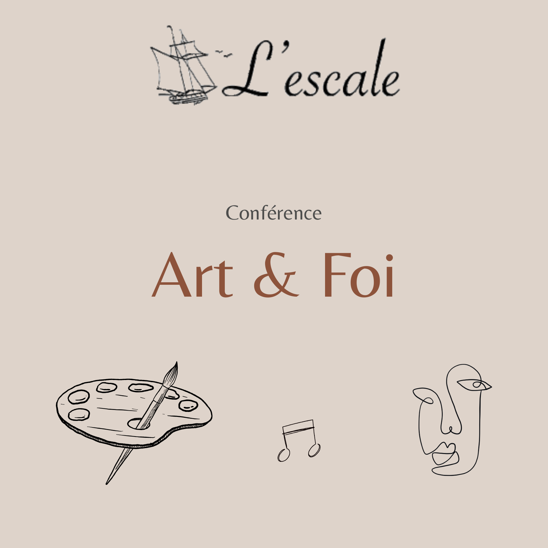 Conférence - partage "Art et Foi" 9 avril 2026