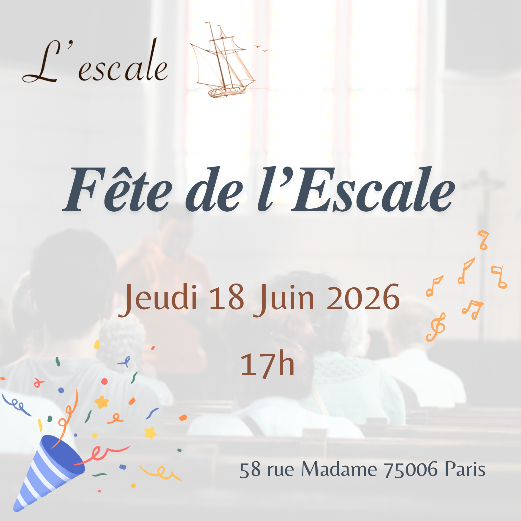 Fête de l'Escale Juin 2026 à Paris